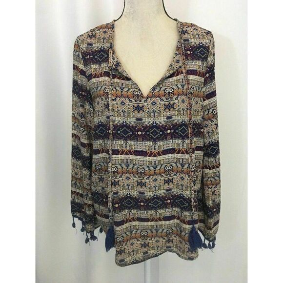 Ema Blues France Long Sleeve top - Picture 1 of 8